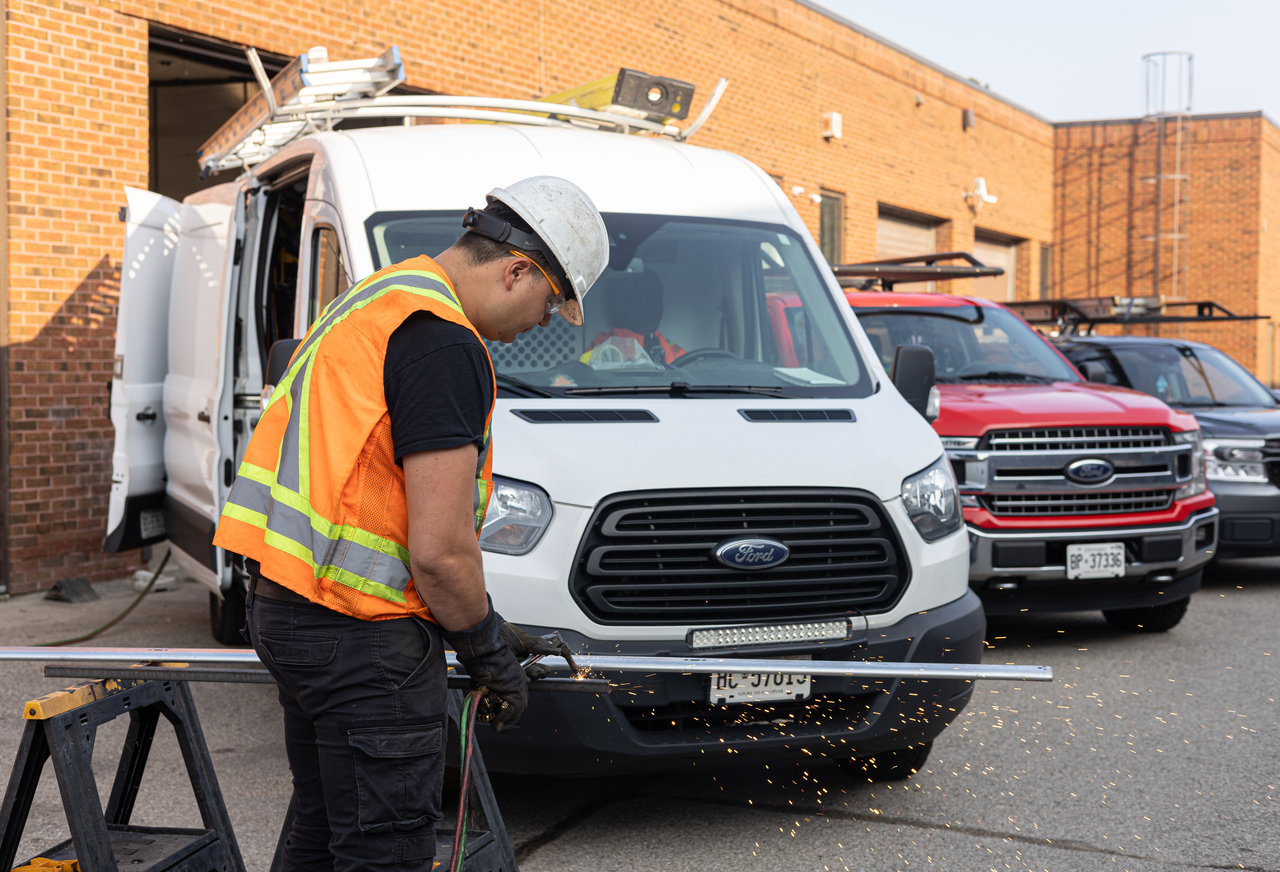 Frank Door and Dock skilled technicians